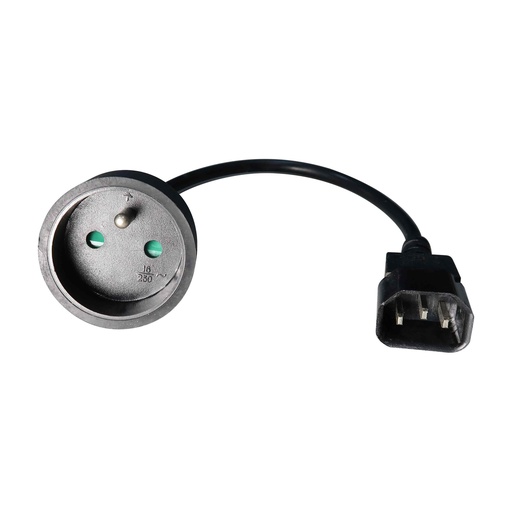 Adapter Cable - C14 to Schuko connector